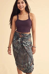 Desert Dusk Artisan Tie Dye Wrap Sarong