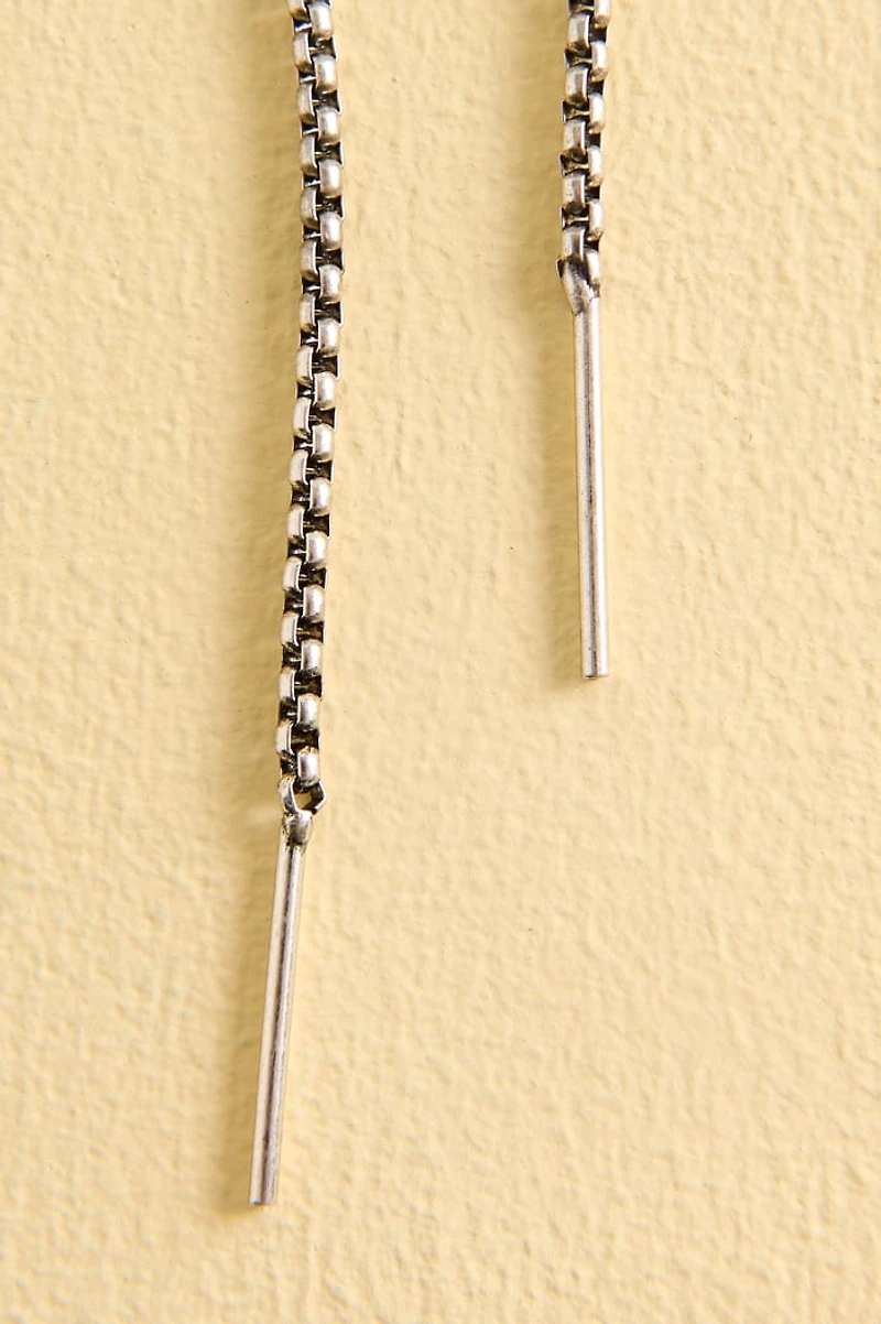 Labradorite Silver Serpent Bolo Necklace