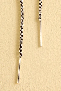 Labradorite Silver Serpent Bolo Necklace