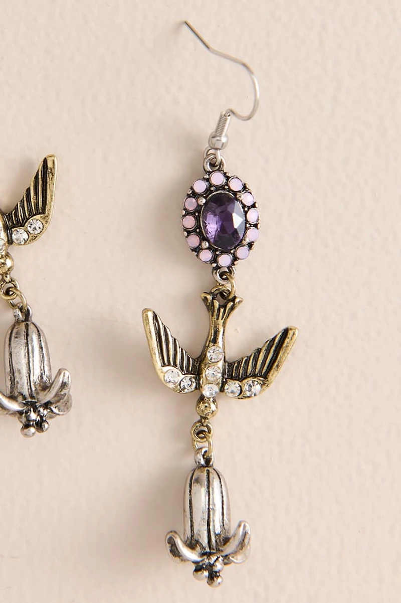 Lily Flower Drop Earrings
