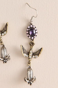 Lily Flower Drop Earrings