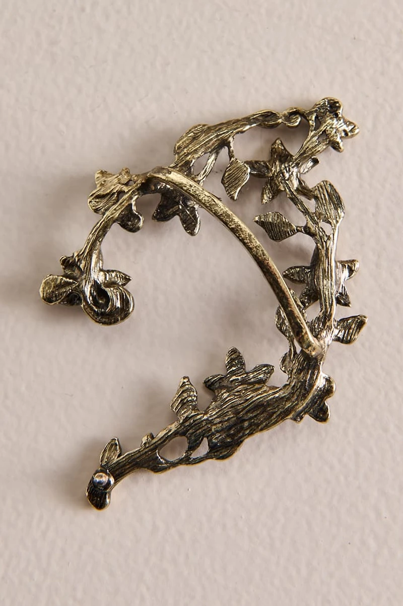 Floral Branch Whimsy Ear Cuff