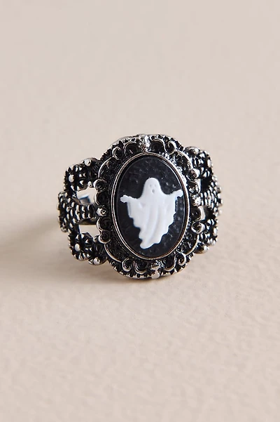 Antique Cameo Ghost Ring