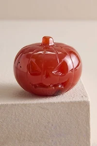 Carnelian Jack O’ Lantern Figurine