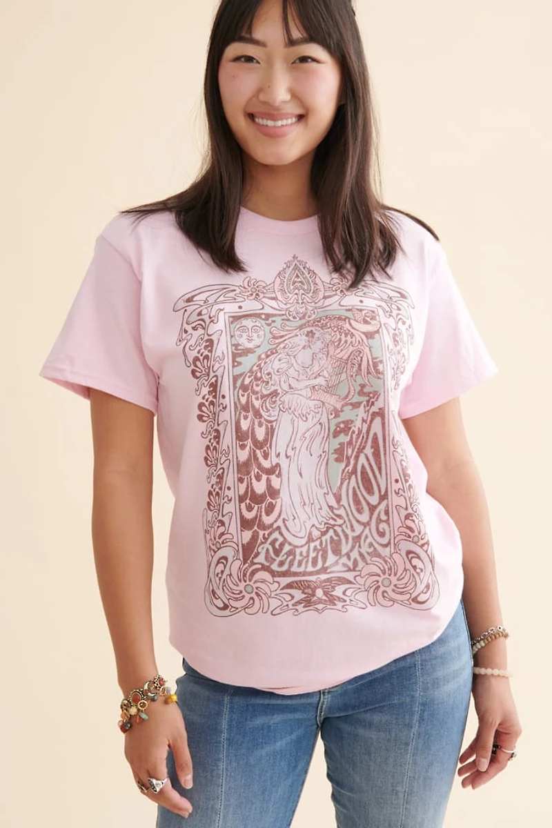 Pink Fleetwood Mac T-Shirt