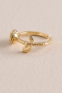 Golden Rose Vine Ring