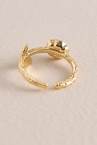 Golden Rose Vine Ring