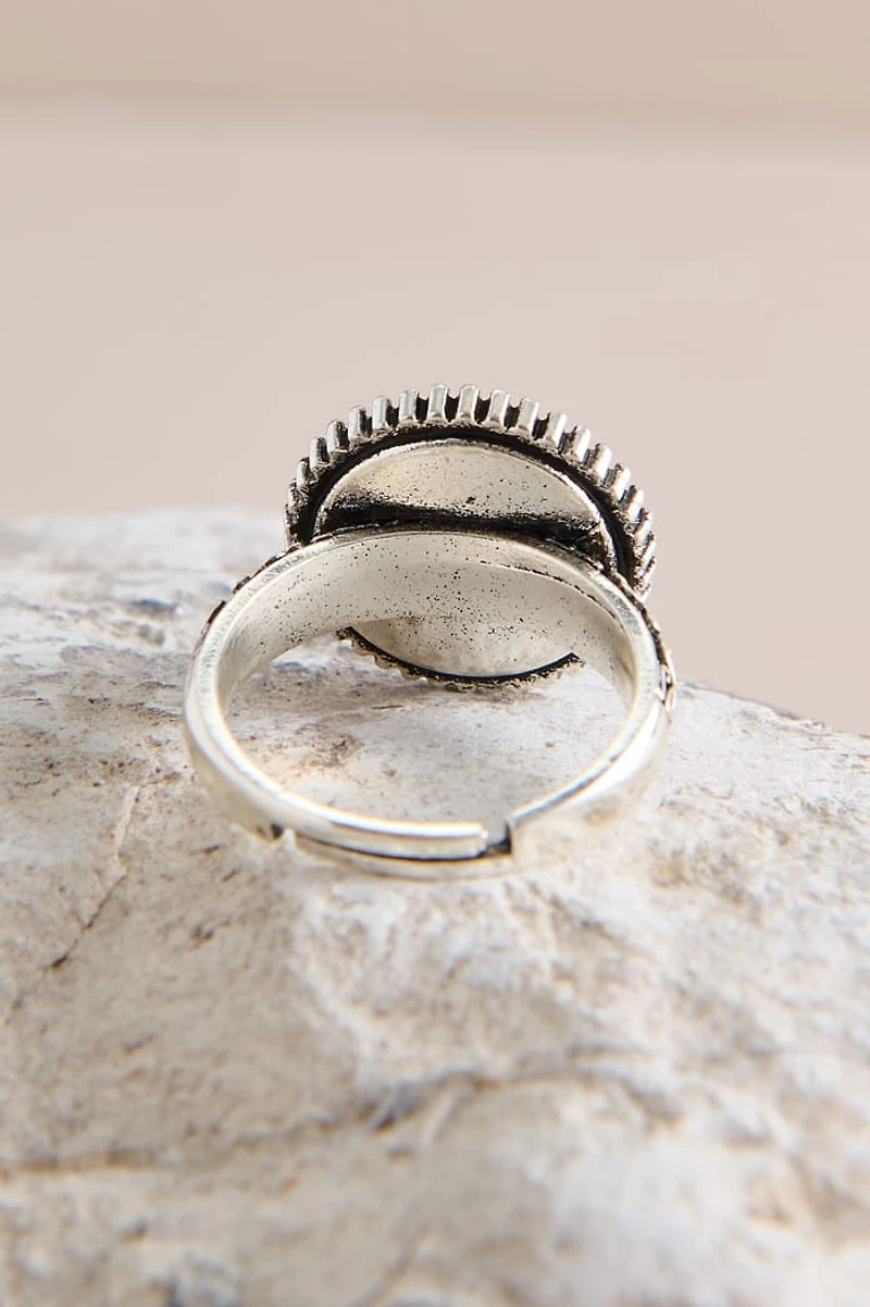 Lapis Lazuli Celestial Moon Ring