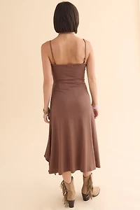 Brown Corset Front Fairy Dress