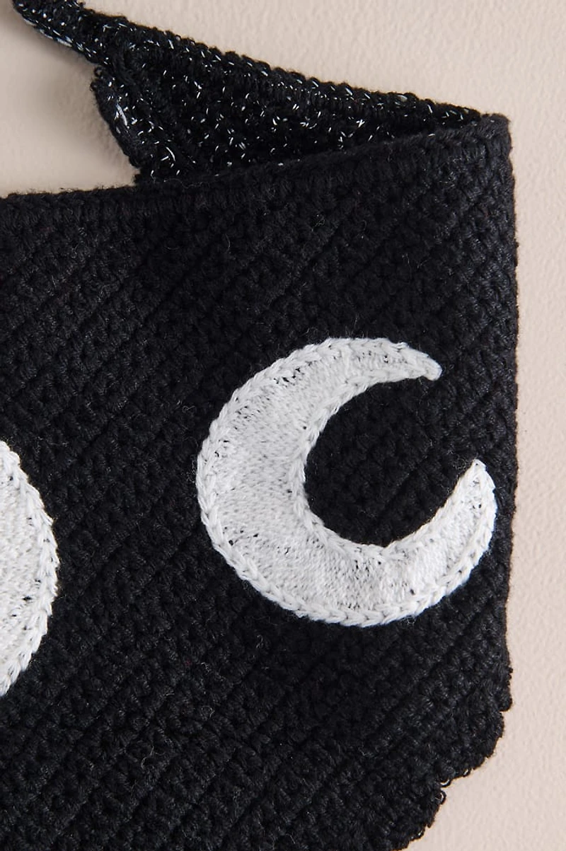 Triple Goddess Moon Split Headband Scarf