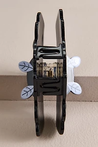Black Moth Claw Clip