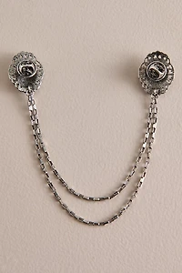 Bats Double Chain Brooch