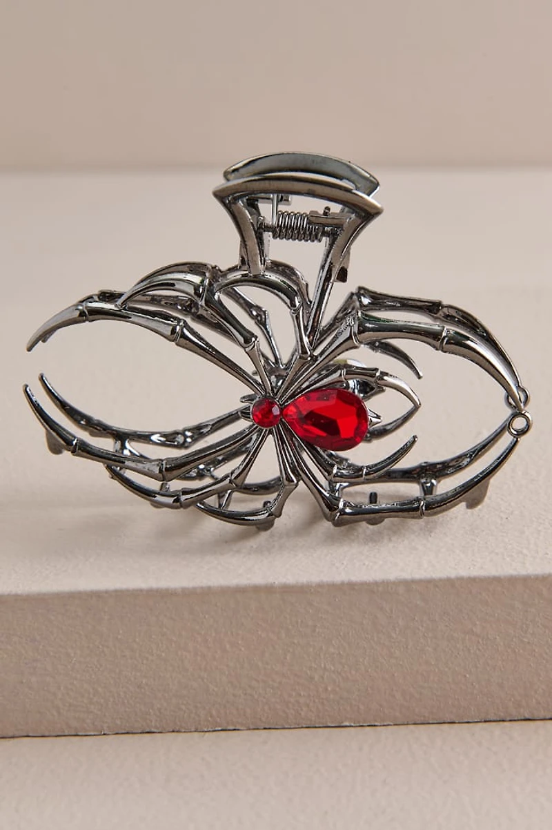 Red Belly Spider Claw Clip