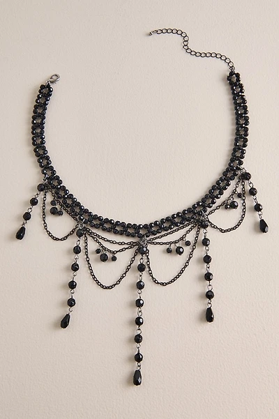 Victorian Beaded Choker Necklace