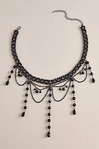 Victorian Beaded Choker Necklace