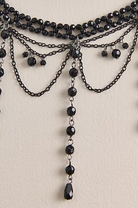 Victorian Beaded Choker Necklace