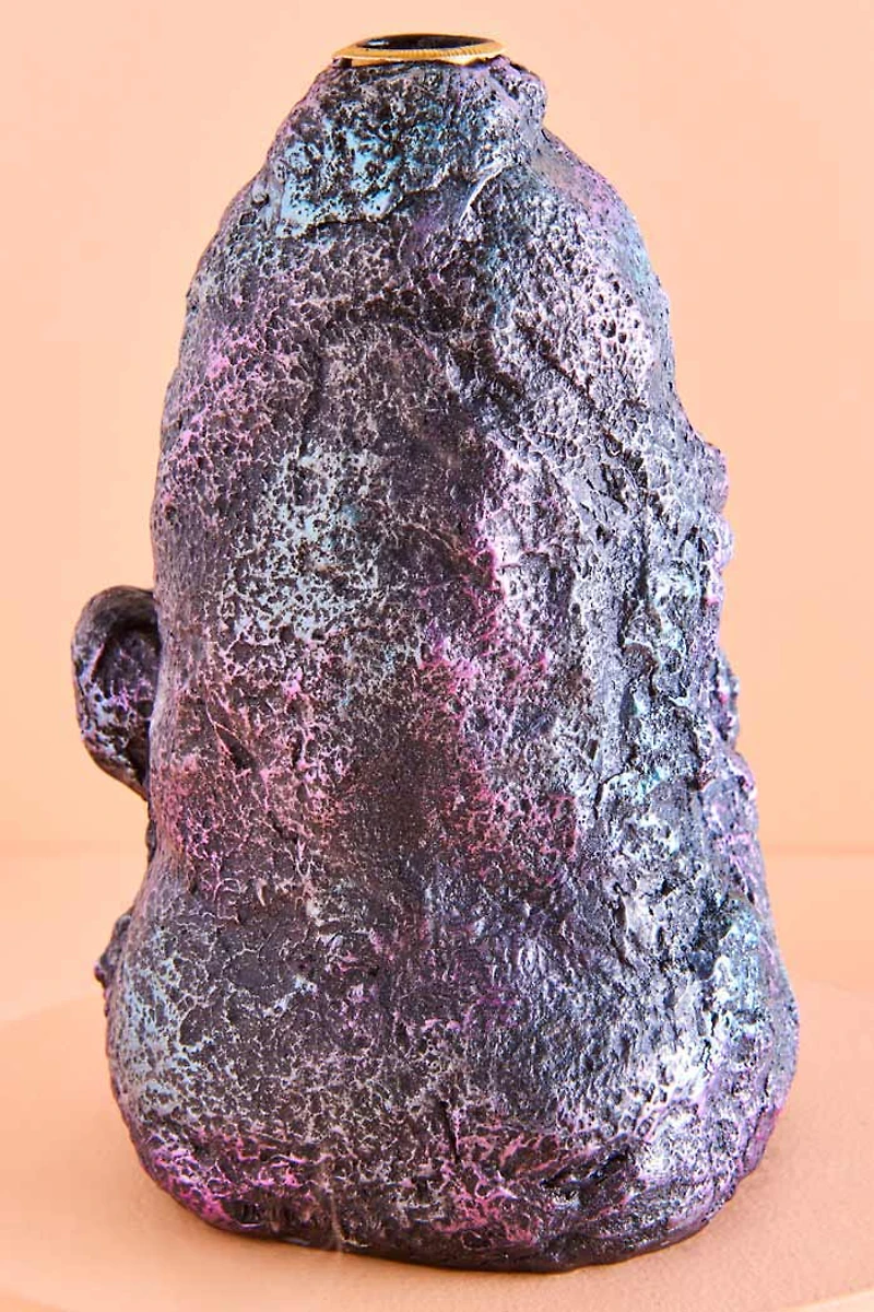 Crystal Tower Backflow Incense Burner with LED