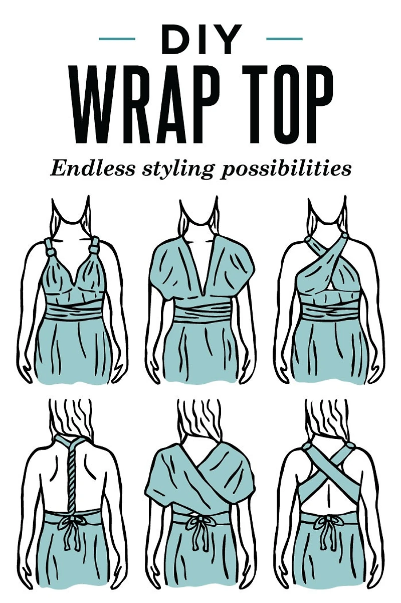 Black Wrap Top Maxi Dress