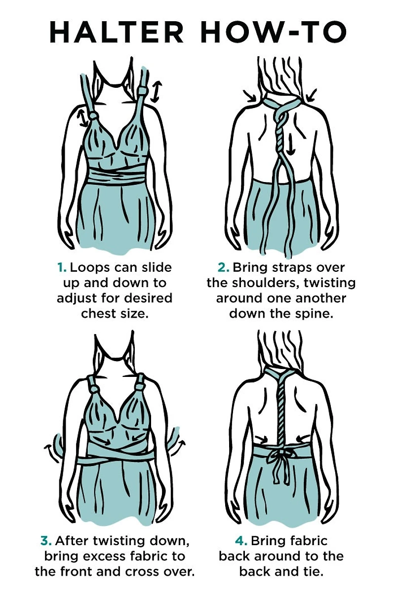 Blue Wrap Top Maxi Dress