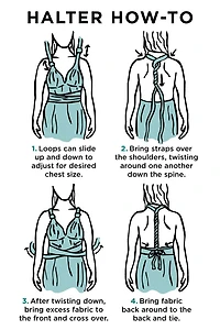 Blue Wrap Top Maxi Dress