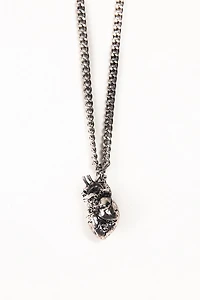 Buy Silver Anatomical Heart Necklace Online at Earthbound Trading