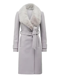 Jamie Fur Collar Coat
