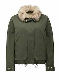 Elle short parka