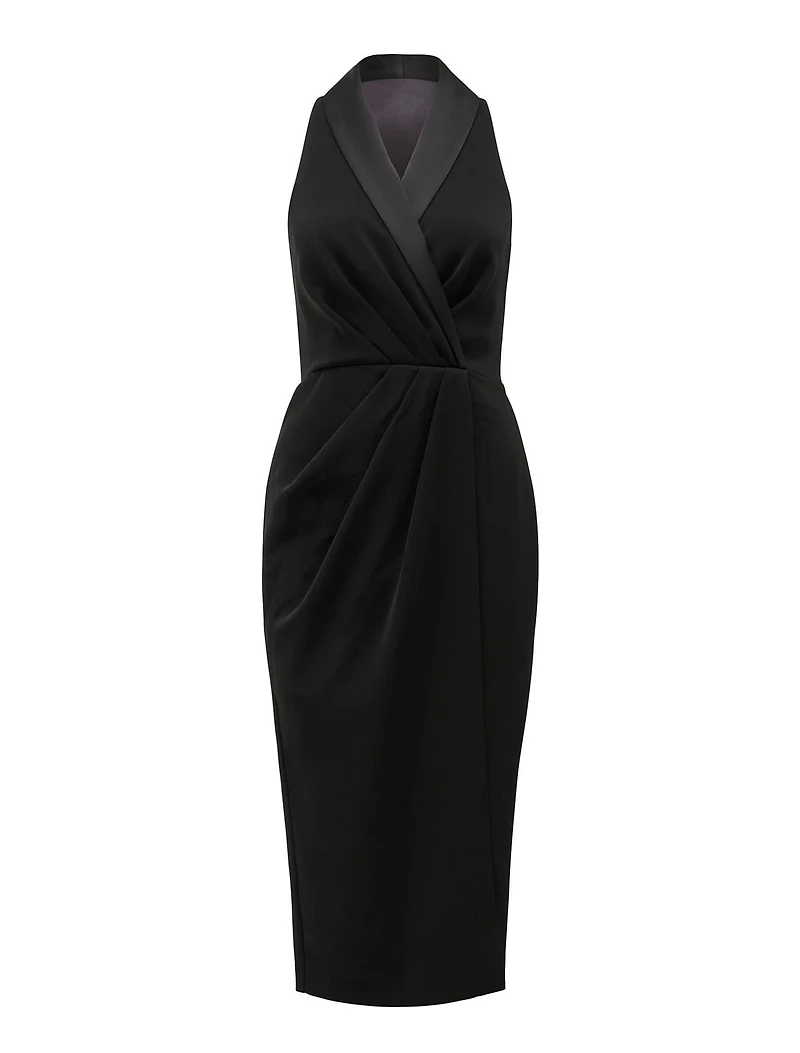 Natalia Petite Tux Midi Dress