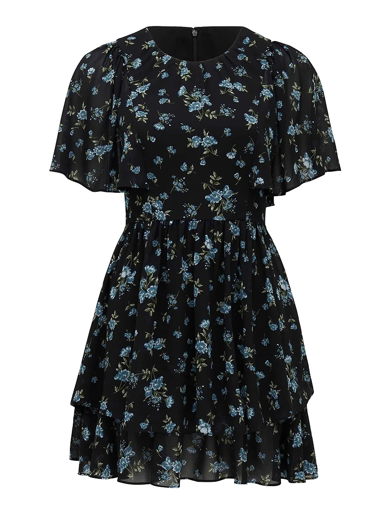 Kimmy Flutter Sleeve Mini Dress
