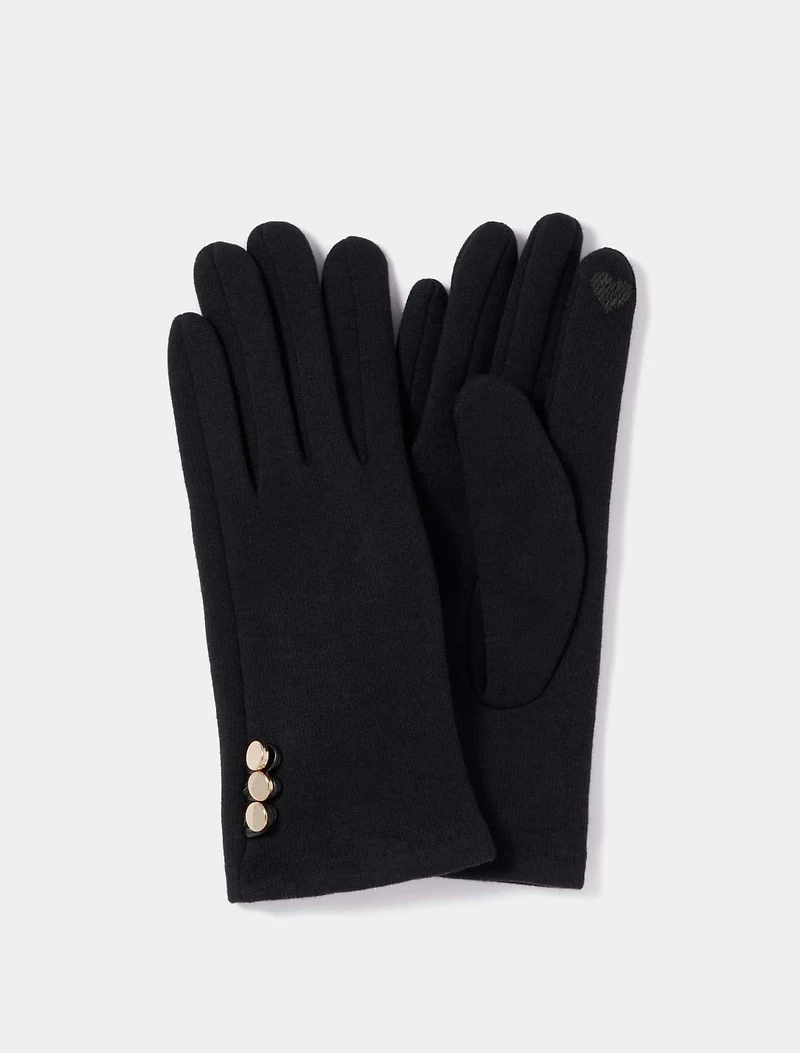Bernie Button Gloves