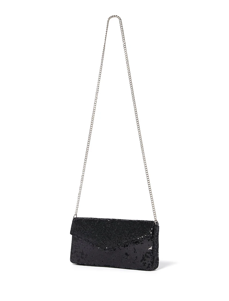 Stella Sequin Shoulder Bag