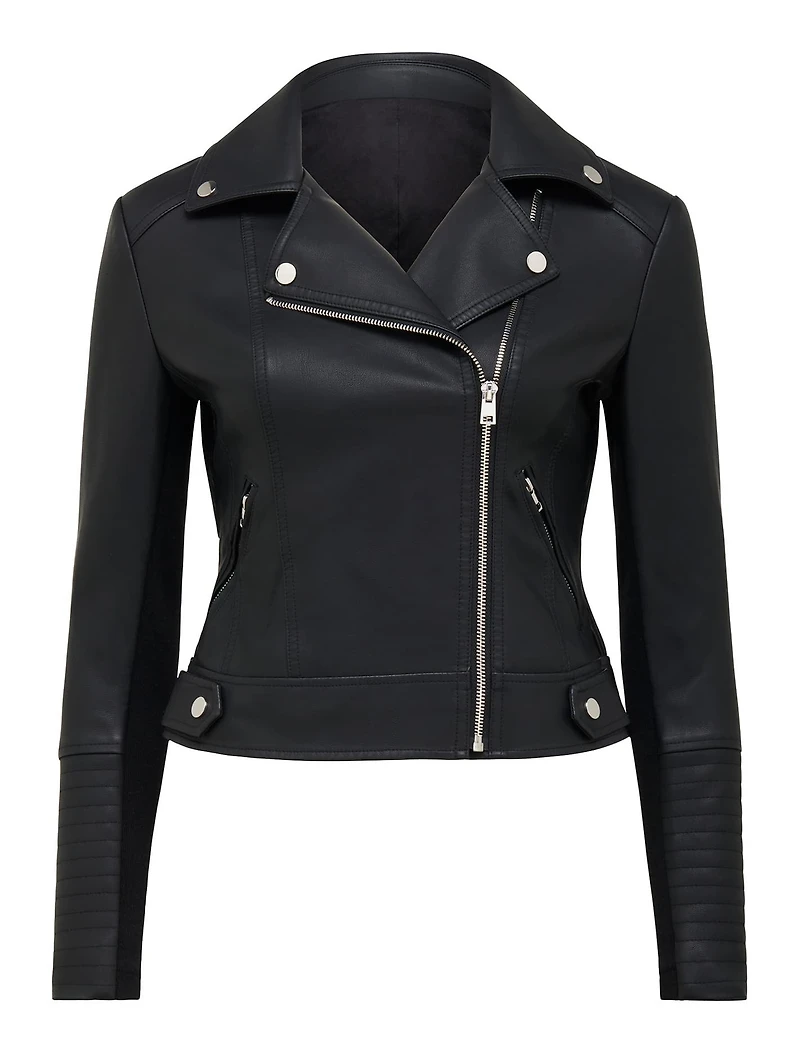 Heidi Petite PU Biker