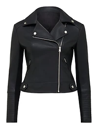 Heidi Petite PU Biker