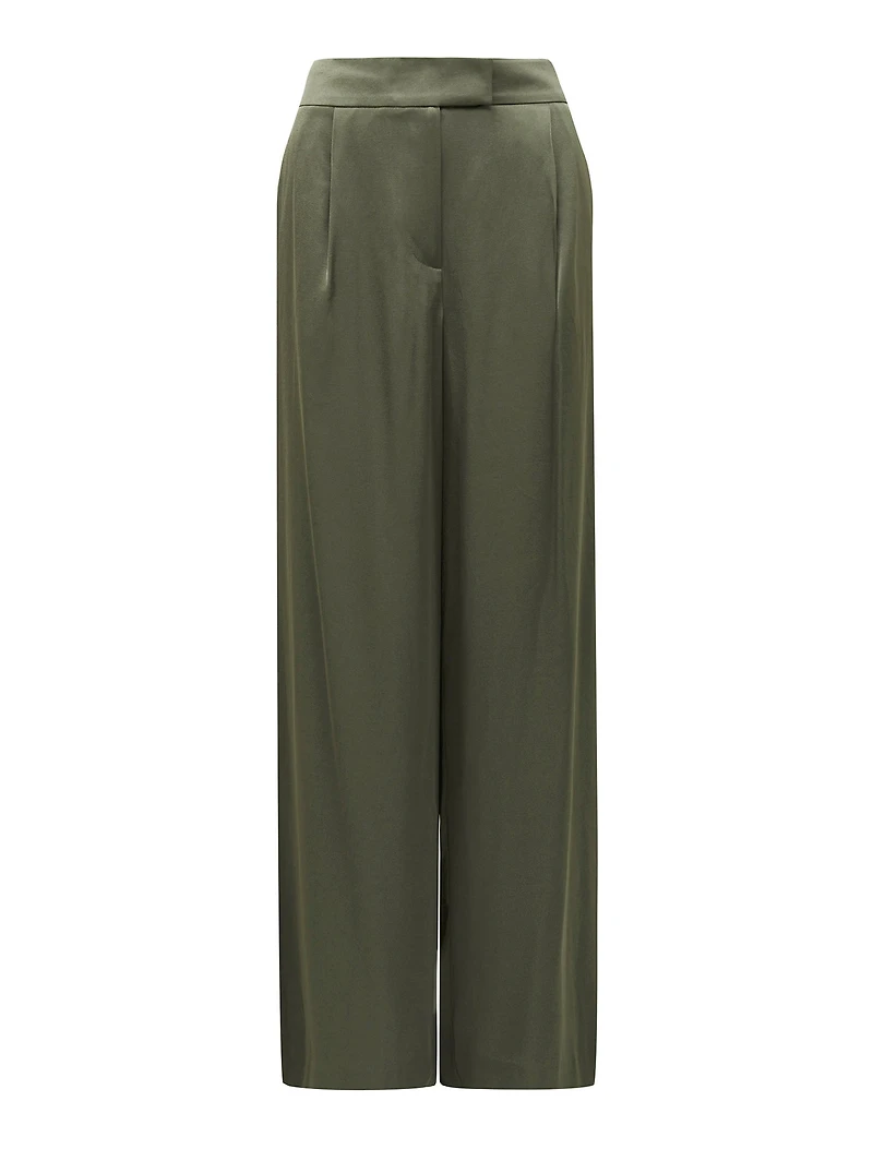 Alora Petite Satin Wide Leg Pants