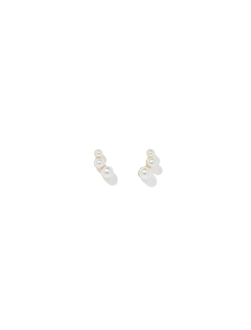 Sloane Pearl Cluster Earring