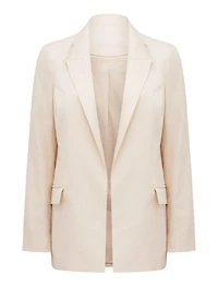 Lacey Linen Blazer