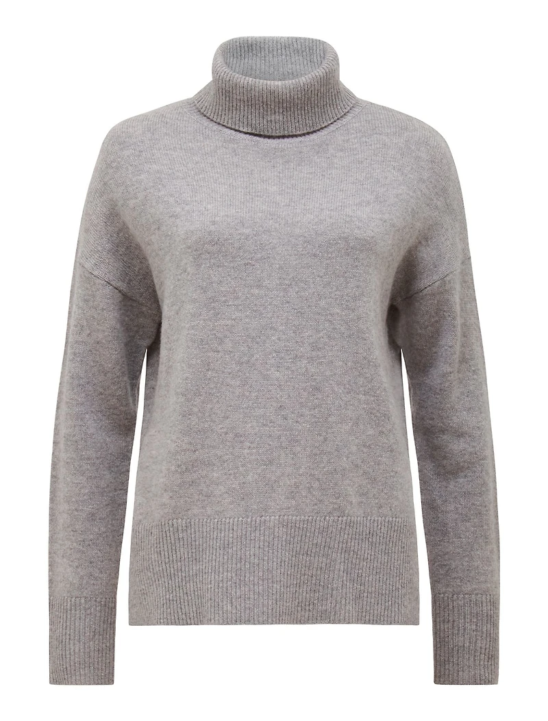 Mia Relaxed Roll Neck Knit Jumper