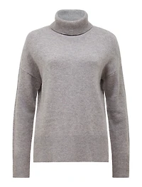 Mia Relaxed Roll Neck Knit Jumper