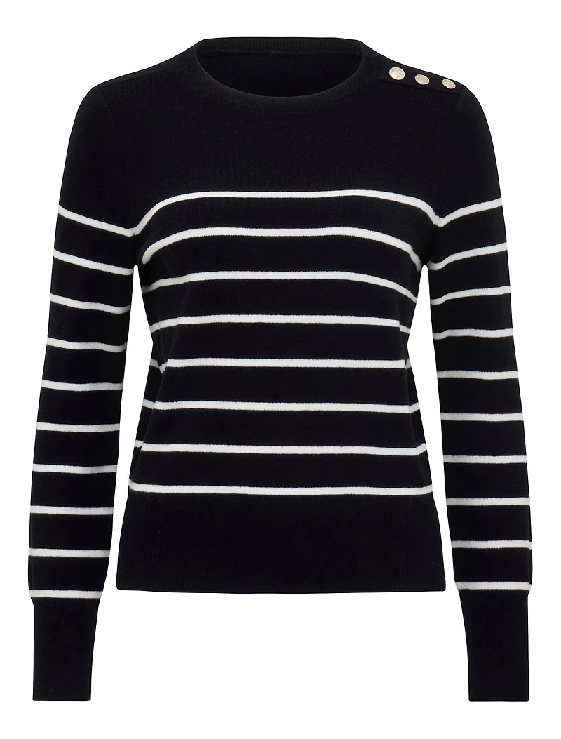 Kim Bretton Striped Knit Jumper