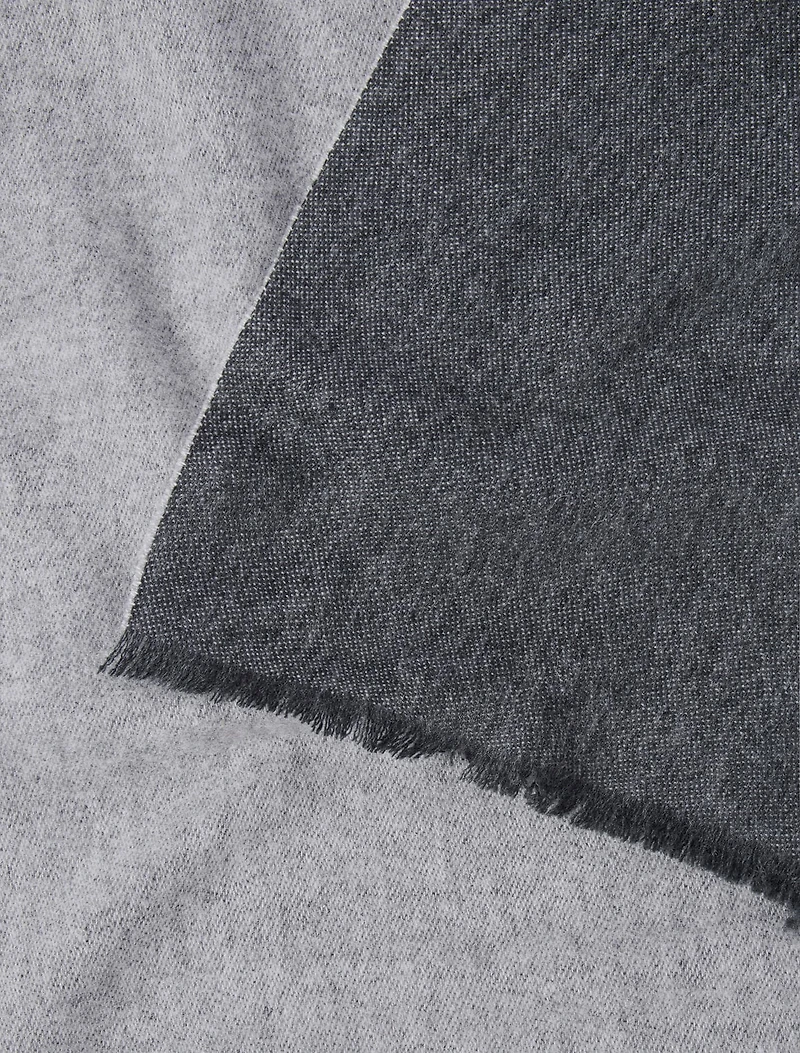 Esme Two Tone Premium Wool Scarf