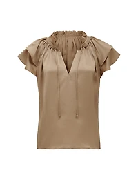 Marni Micropleat blouse