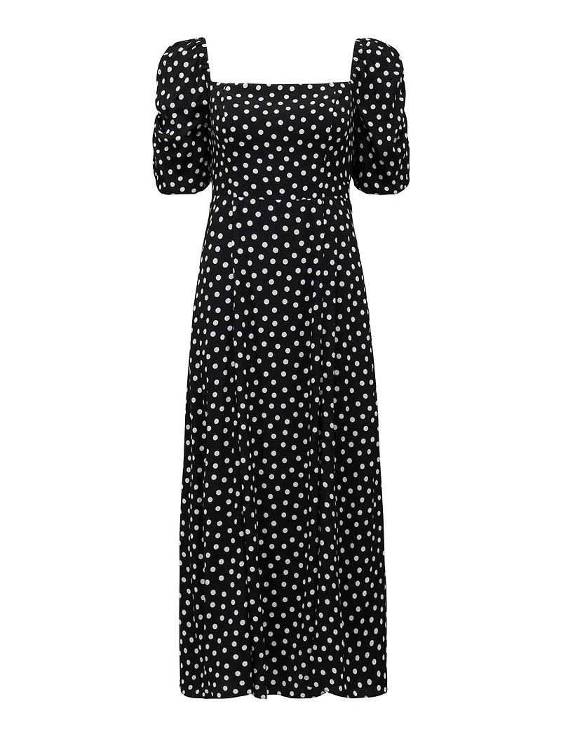 Hailee Puff Sleeve Midi
