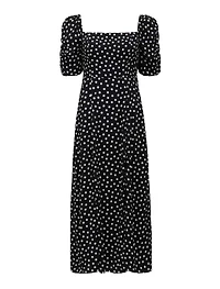 Hailee Puff Sleeve Midi