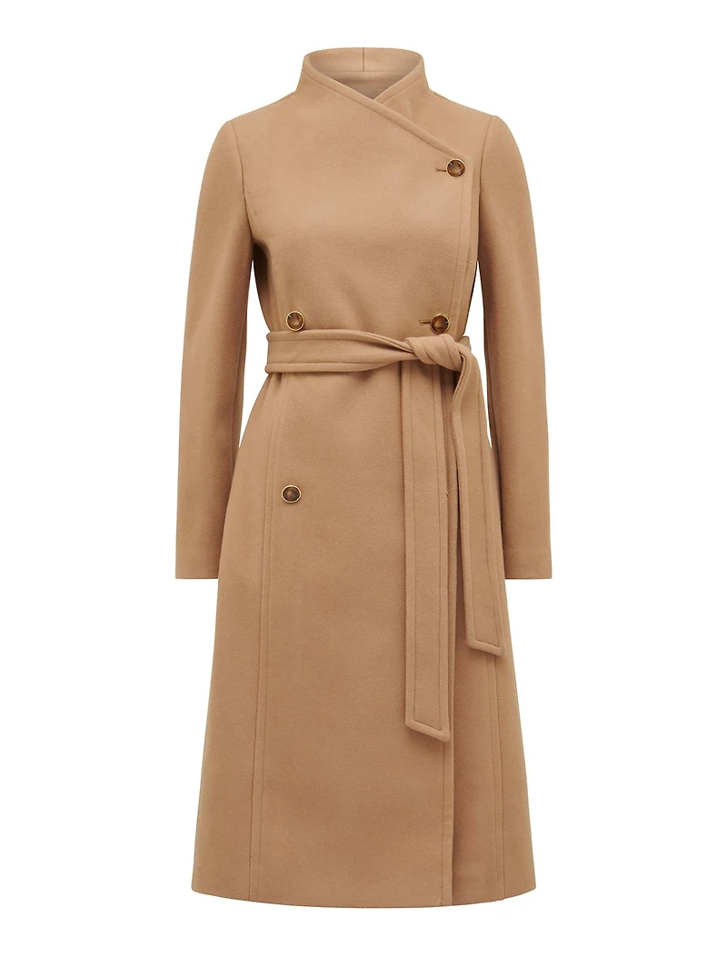 Ari Funnel-Neck Coat