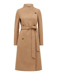 Ari Funnel-Neck Coat