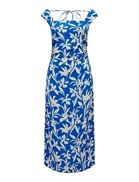 Luella Ruched Waist Midi