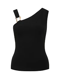Helene Hardware Detail Crepe Tank