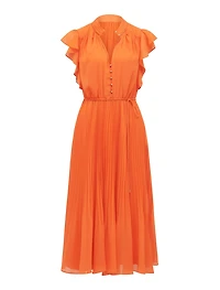 Juliet Petite Pleated Midi