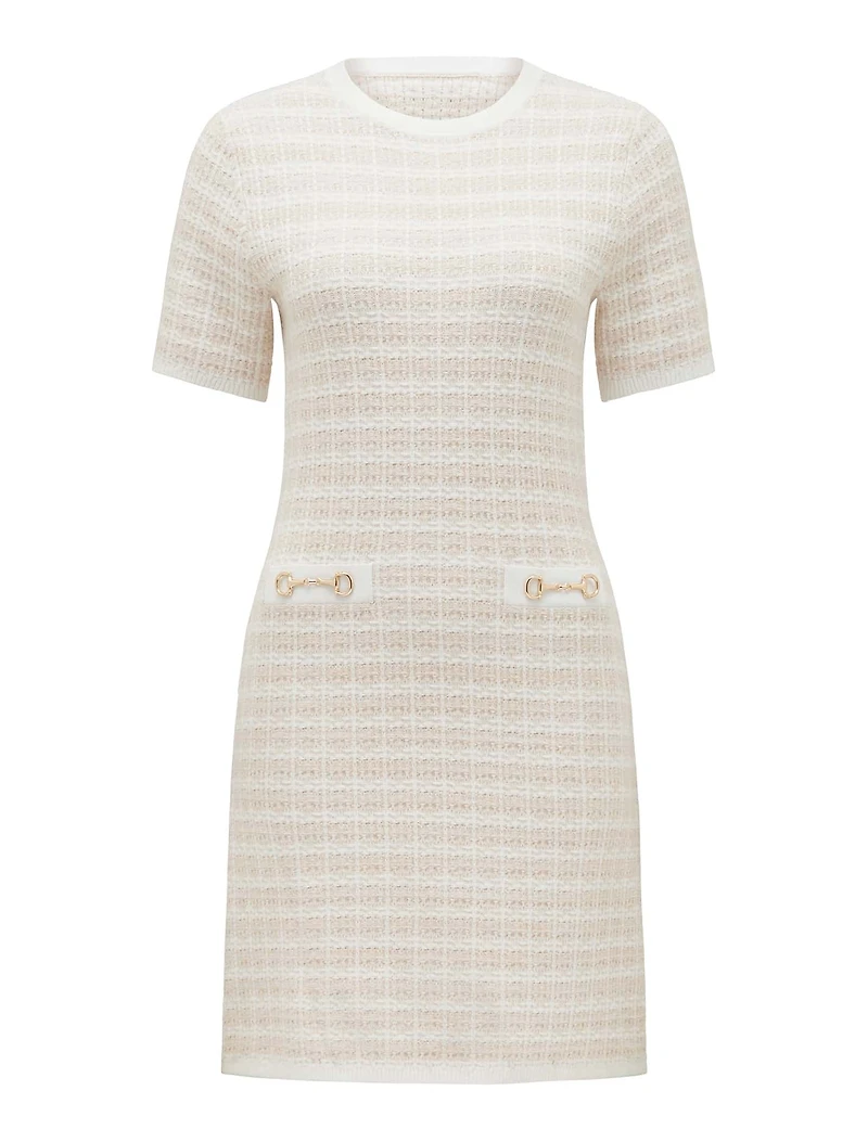 Paloma Check Mini Dress