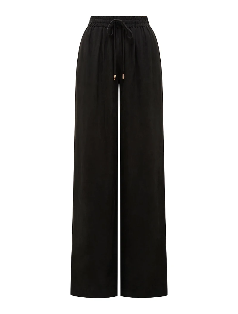 Emma Cupro Wide Leg Pant
